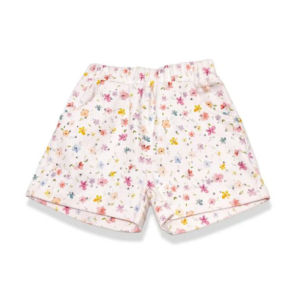 Rainbow Floral Dimond Short