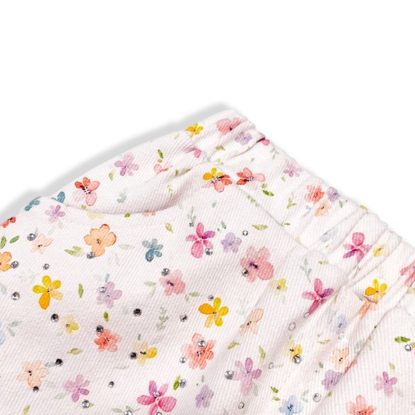 Rainbow Floral Dimond Short