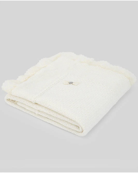 PAZ: KNIT NEWBORN SHAWL “PASCUA”