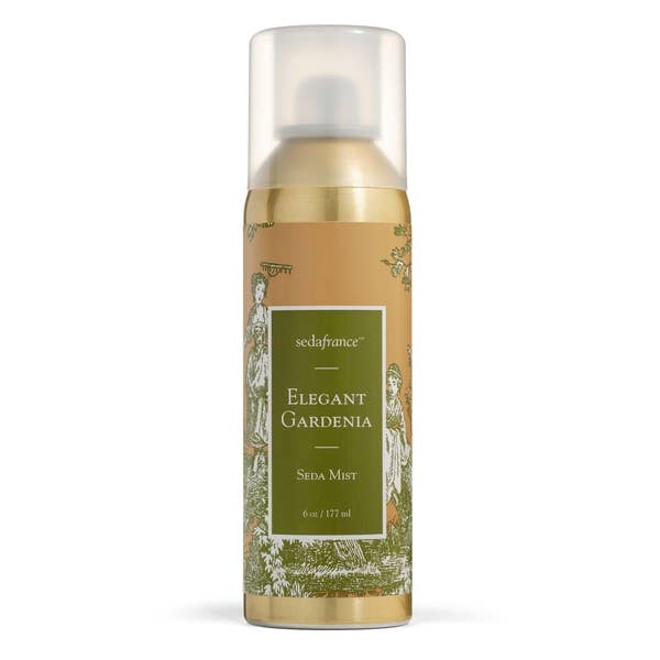 SEDA FRANCE : ELEGANT GARDENIA CLASSIC TOILE ROOM MIST 6 Ounce