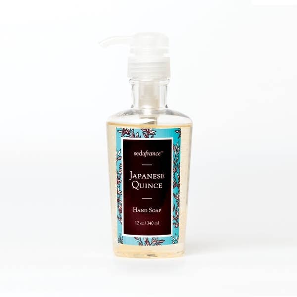 SEDA FRANCE: JAPANESE QUINCE HAND SOAP 12 Ounce