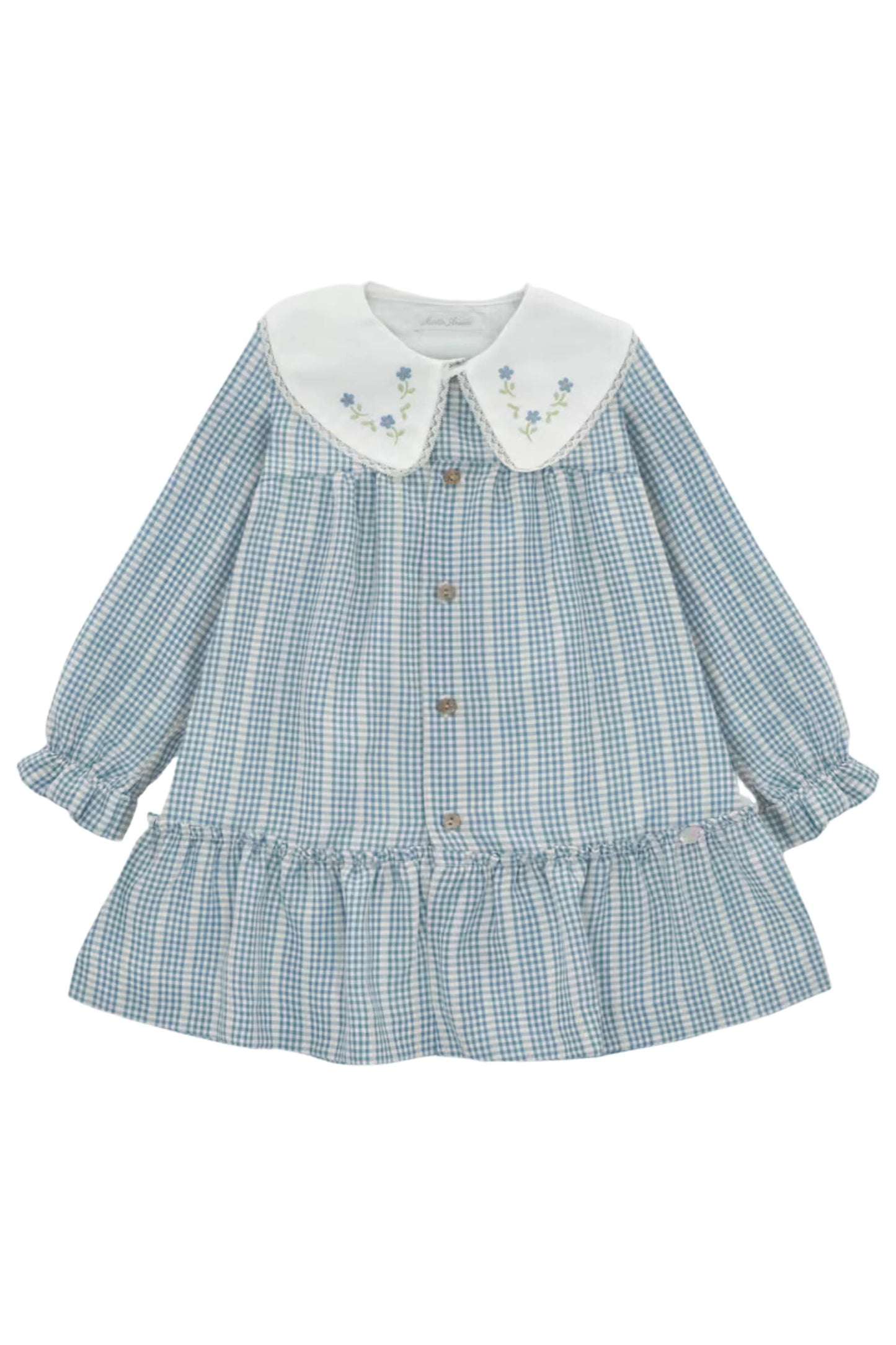 MARTIN ARANDA: "ADA" CHECKERED DRESS