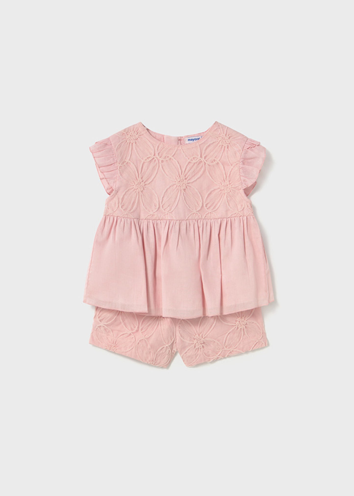 MAYORAL: Rose Two Piece Short Set
