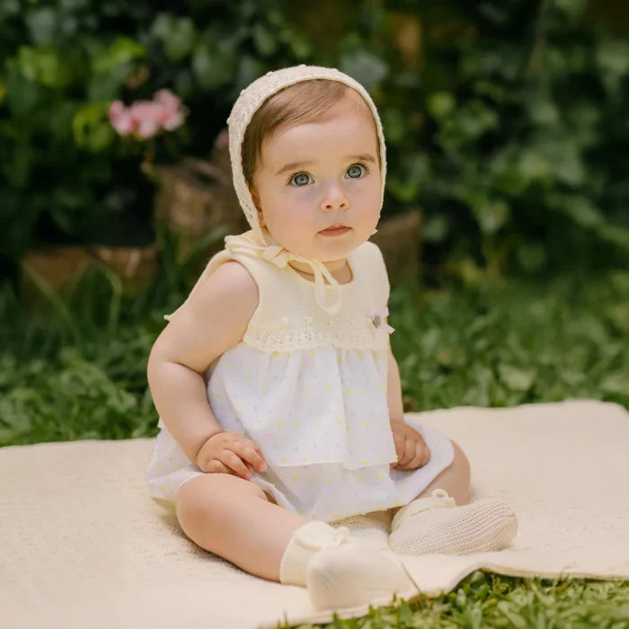 PAZ RODRIGUEZ: “BICO” Pastel Dot Romper
