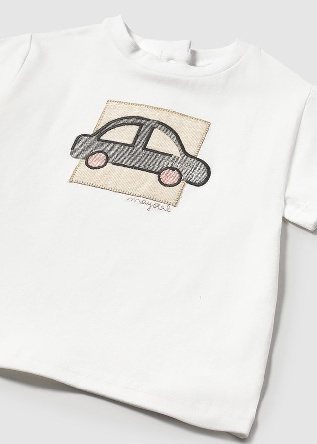 MAYORAL: BOYS CAR ON THE RUN T-SHIRT