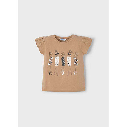MAYORAL: GIRLS APPLIQUE STYLE TOP