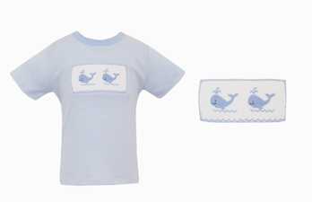 ANAVINI: BOYS WHALE SHIRT