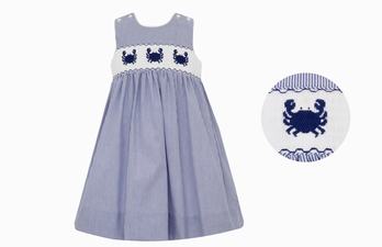 ANAVINI: CRABS GIRL DRESS