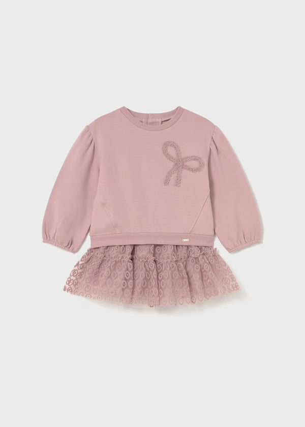 MAYORAL: BABY TULLE SKIRT AND SWEATER SET