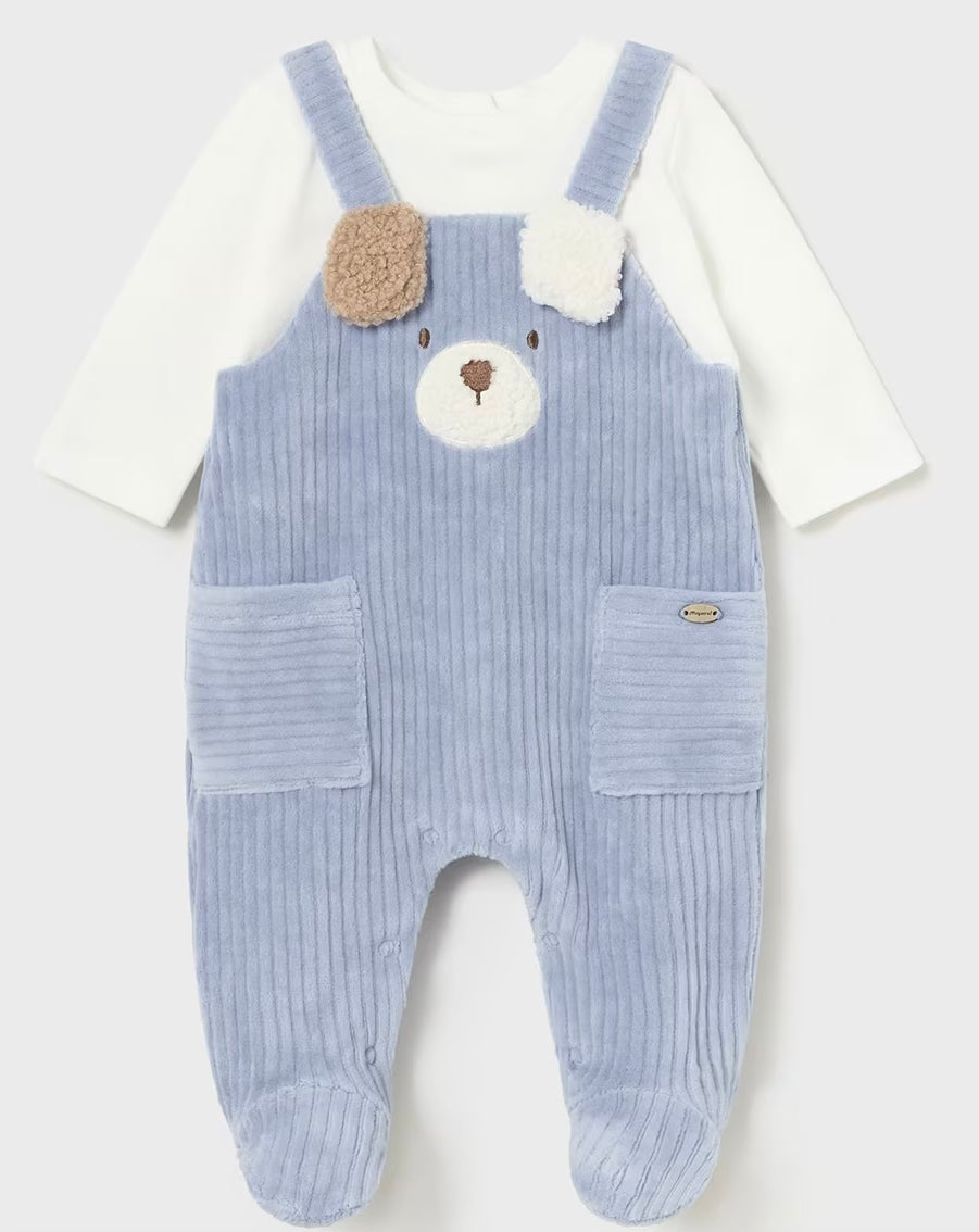 MAYORAL: 2617 CORD DOG ROMPERS