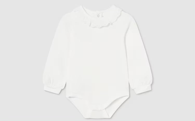 MAYORAL: White cotton body suit