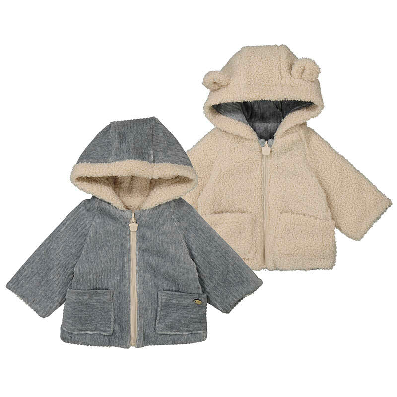 MAYORAL: REVERSIBLE SHEARLING COAT