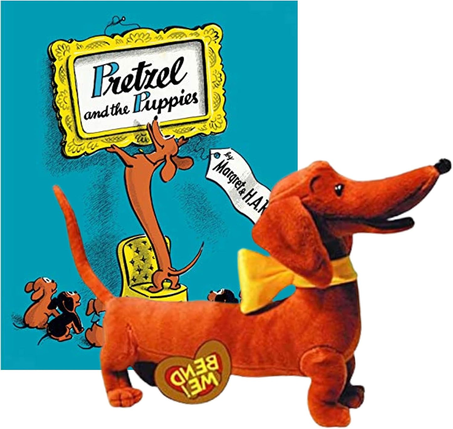 YOTTOY: Pretzel Bendable Dog 14”