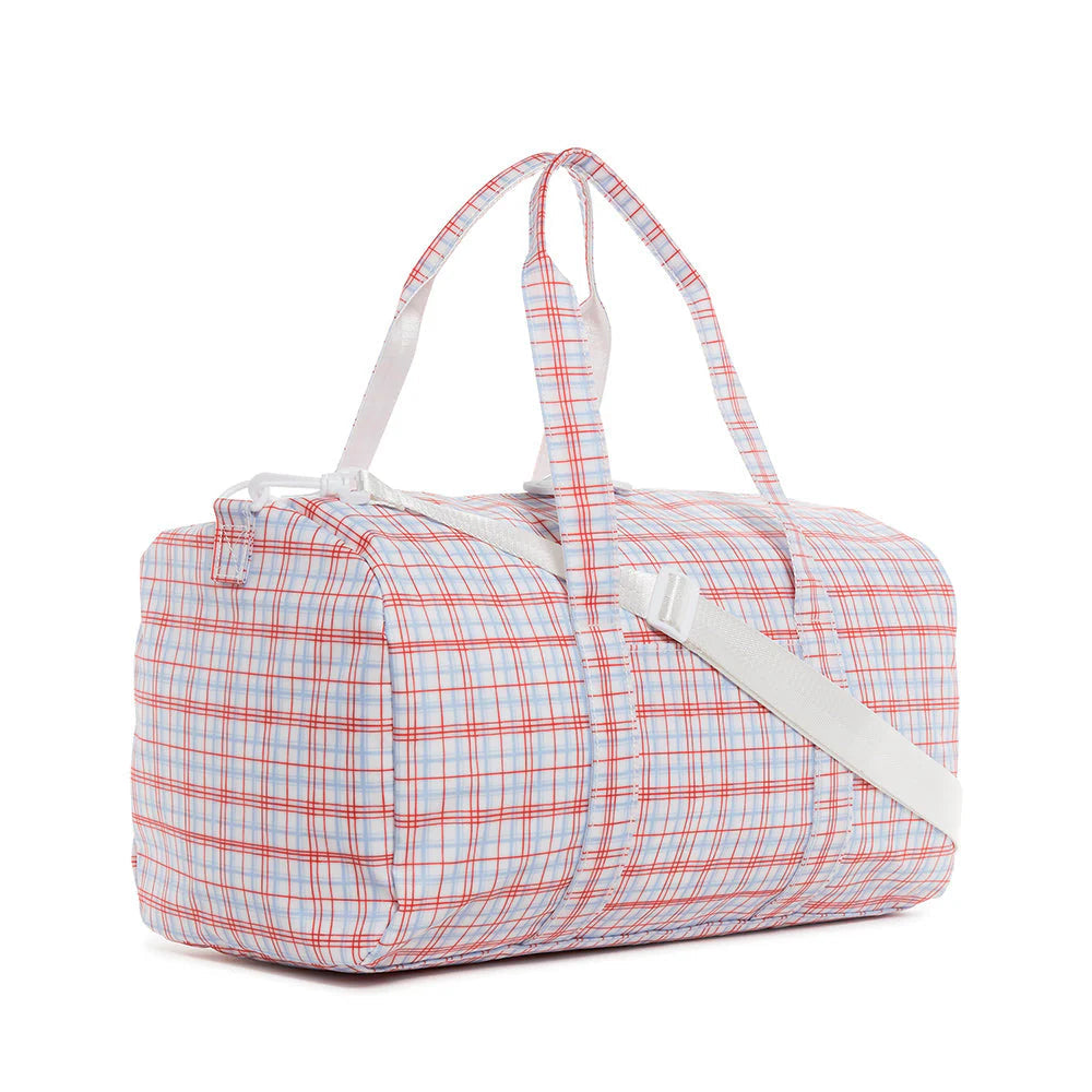TSA : CLASSIC RED DUFFEL