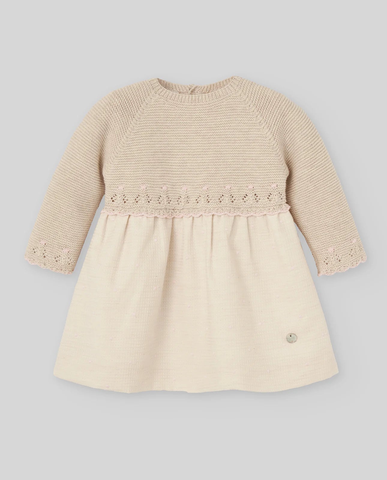 PAZ: KNIT NEWBORN DRESS “ALEGRIA”