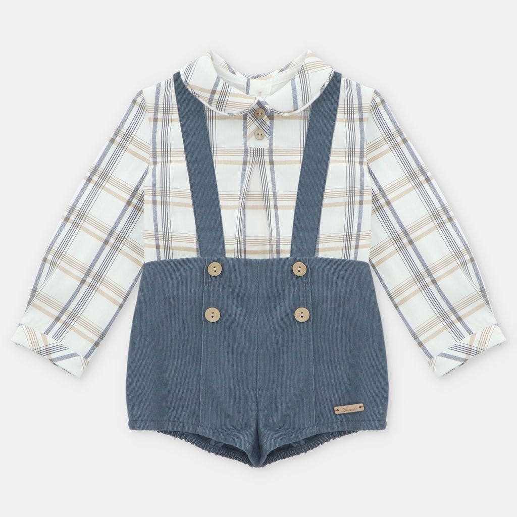 MARTIN ARANDA: BOYS PLAID SET