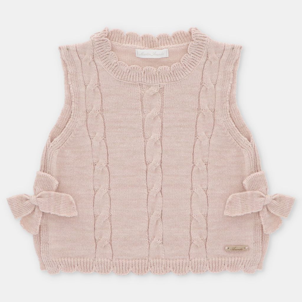 MARTIN ARANDA: DRAYLON KNITTED VEST