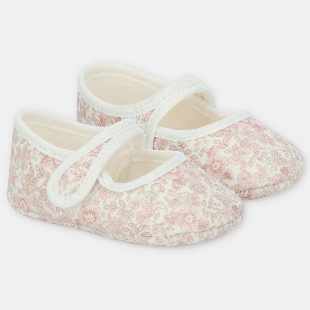 MARTIN ARANDA: LOW FLORAL BOOTIES