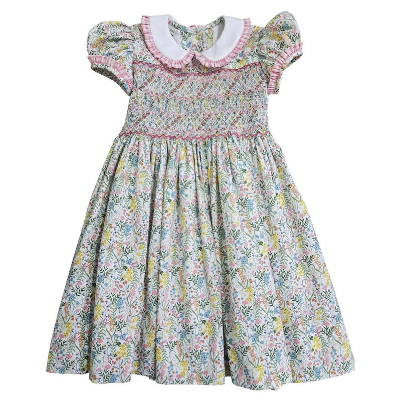 Marco & Lizzy Adrian Smocked Girl's Dress