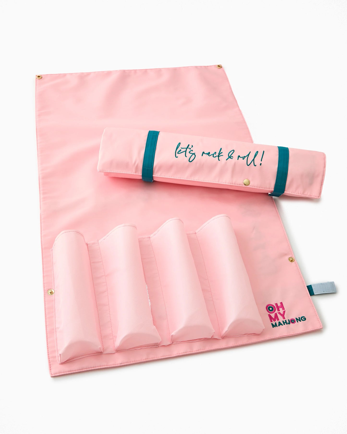 OH MY MAHJONG : LIGHT PINK LET'S RACK & ROLL BAG
