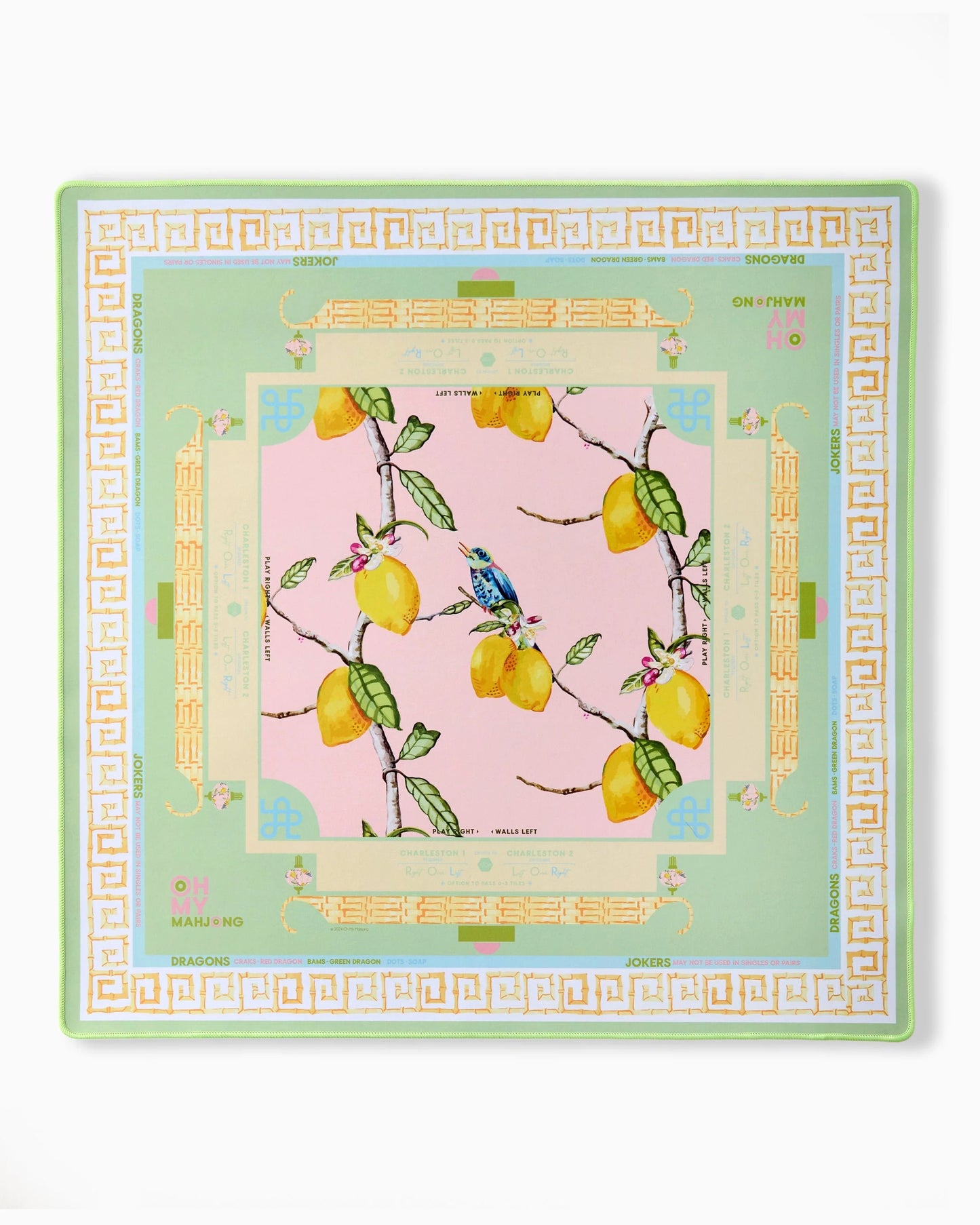 OH MY MAHJONG : CITRUS SONGBIRD MAT