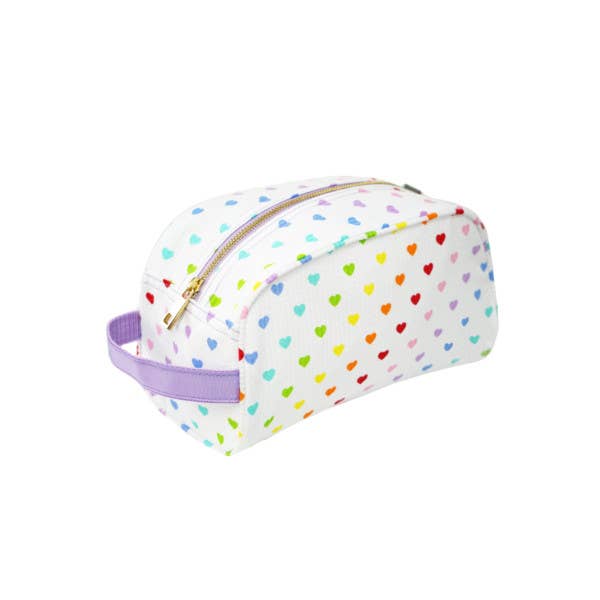 MINT : RAINBOW HEARTS DOPP KIT