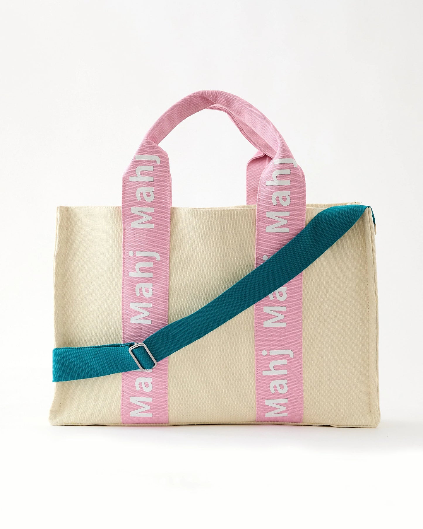 OH MY MAHJONG : LIGHT PINK MAHJ IT ALL BAG