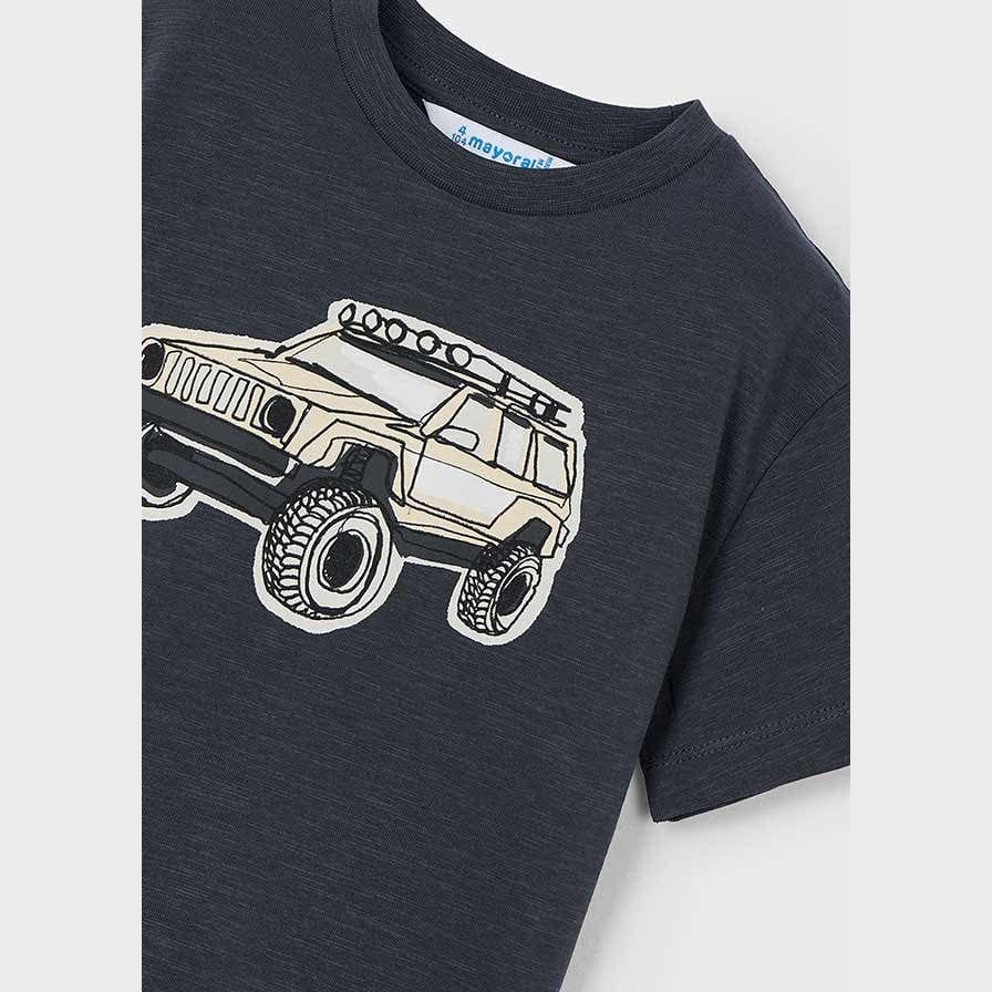 MAYORAL: BOYS TRUCK PRINTED T-SHIRT