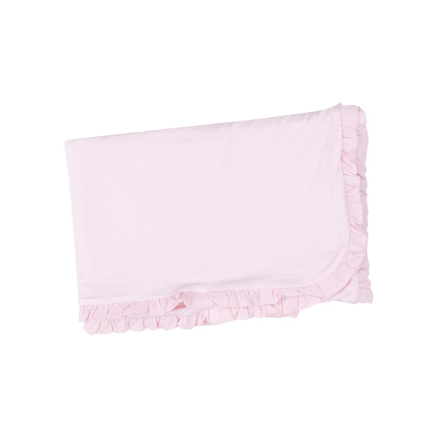 Pink Striped Blanket
