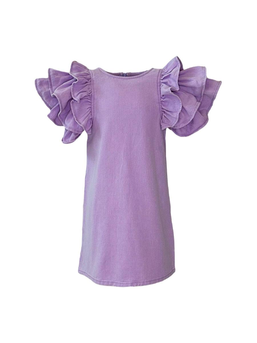 LAVENDER DENIM DRESS