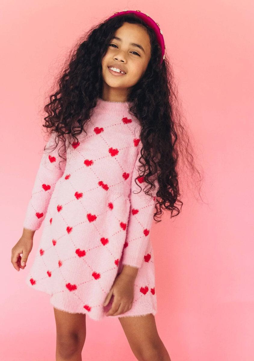 Lola & the boys : Sweetheart Sweater Dress