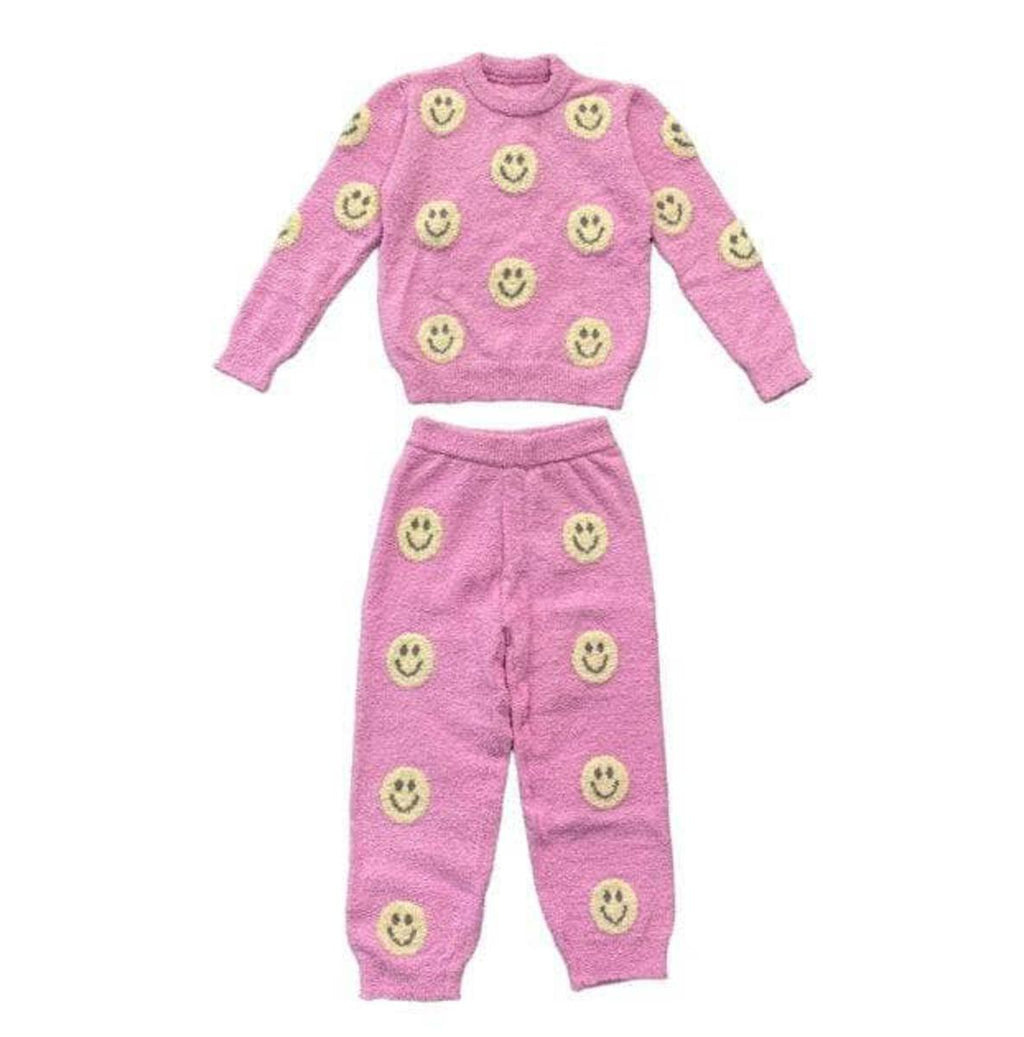 Lola & the boys : Pinky Fuzzy Smiley Emoji Set