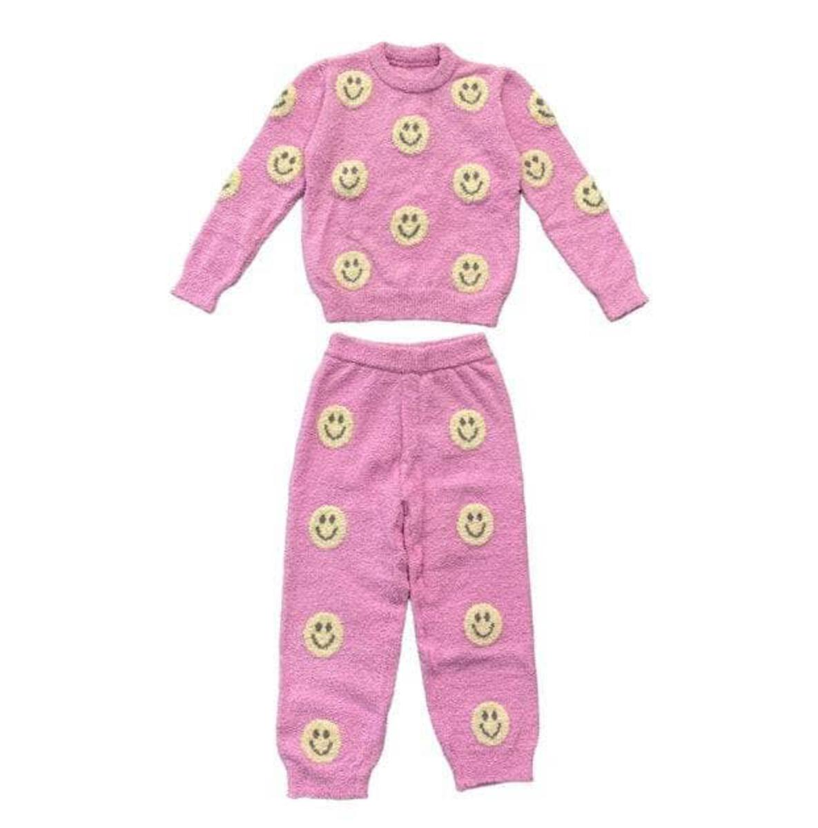 Lola & the boys : Pinky Fuzzy Smiley Emoji Set