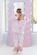 LOLA AND THE BOYS: PRETTY IN BOWS SILK SET