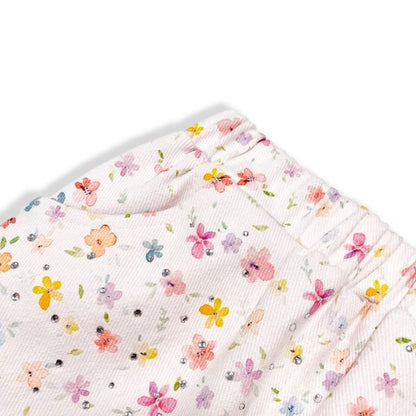 Rainbow Floral Dimond Short