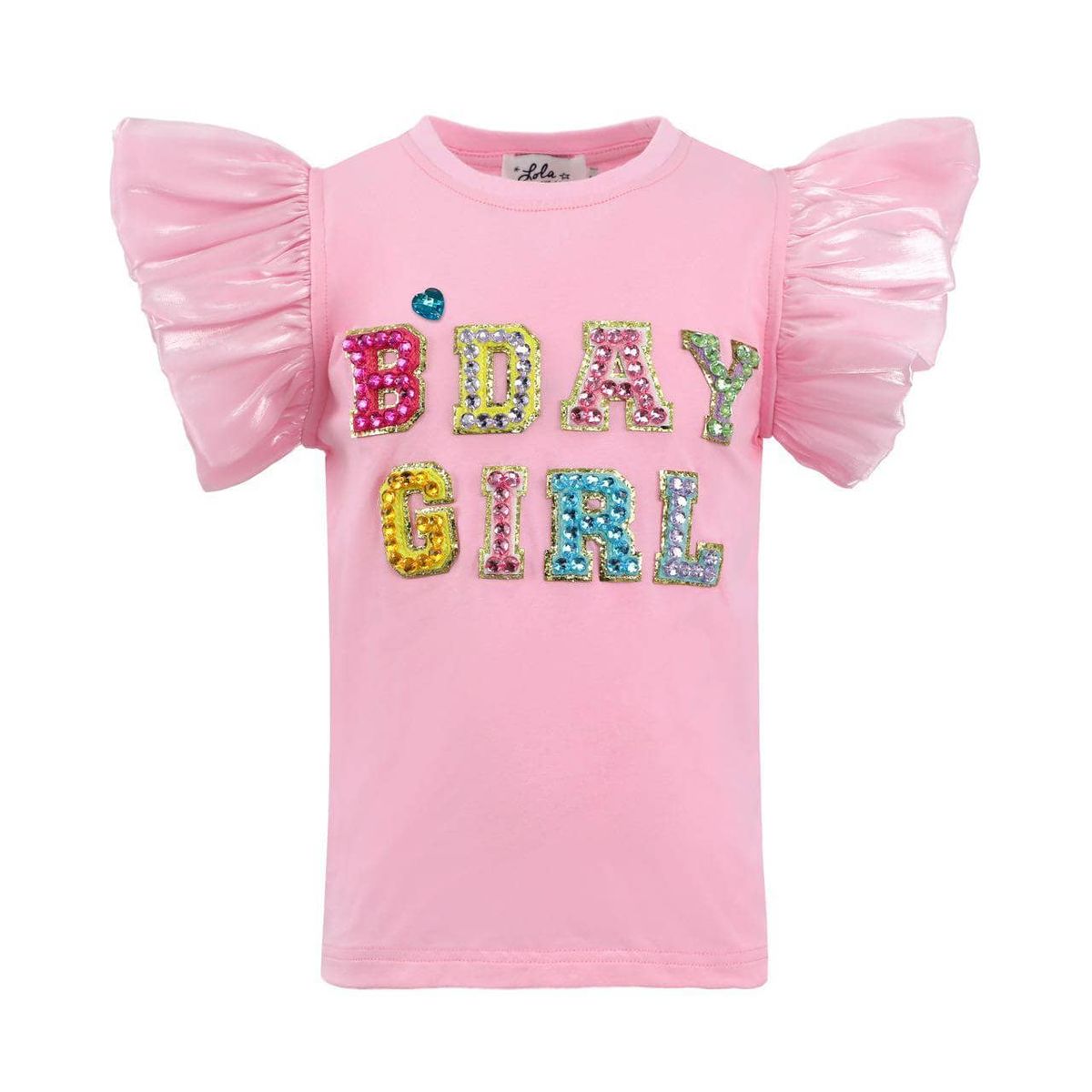 Gem Ruffle T-Shirt