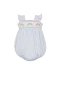 PETIT BEBE : Rainbow Bubble Romper