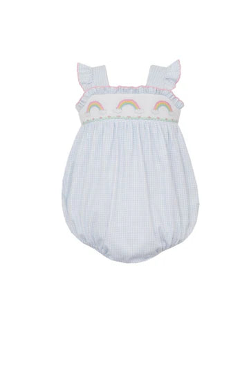 PETIT BEBE : Rainbow Bubble Romper