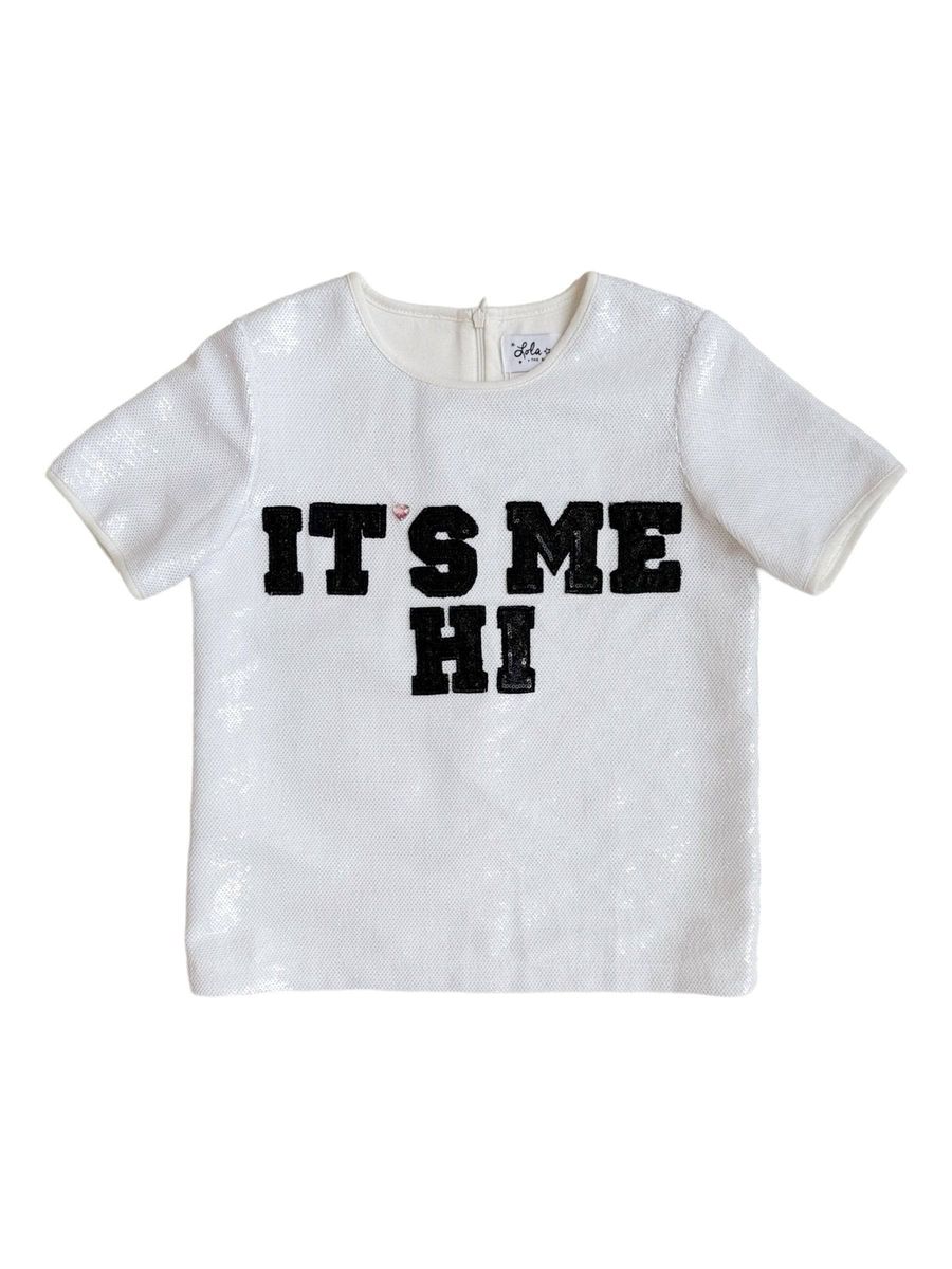 LOLA & THE BOYS: IT'S ME, HI SEQUIN SHIRT
