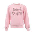 LOLA AND THE BOYS: SPARKLING GOOD VIBES SWEATSHIRT