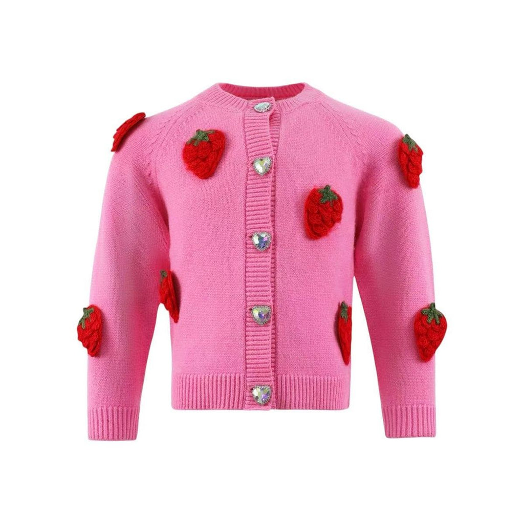 Lola & the boys : Sweet Strawberry Cardigan