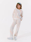 LOLA AND THE BOYS: PASTEL RAINBOW KNIT SHIMMER SET