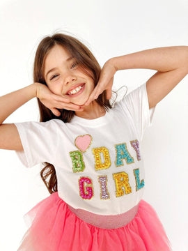 Lola and the Boys: Birthday Girl Gem T-Shirt (Birthday-Girl-Gem-T-Shirt)