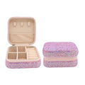 BARI LYNN: FULLY CRYSTALLIZED PINK SMALL JEWELRY BOX