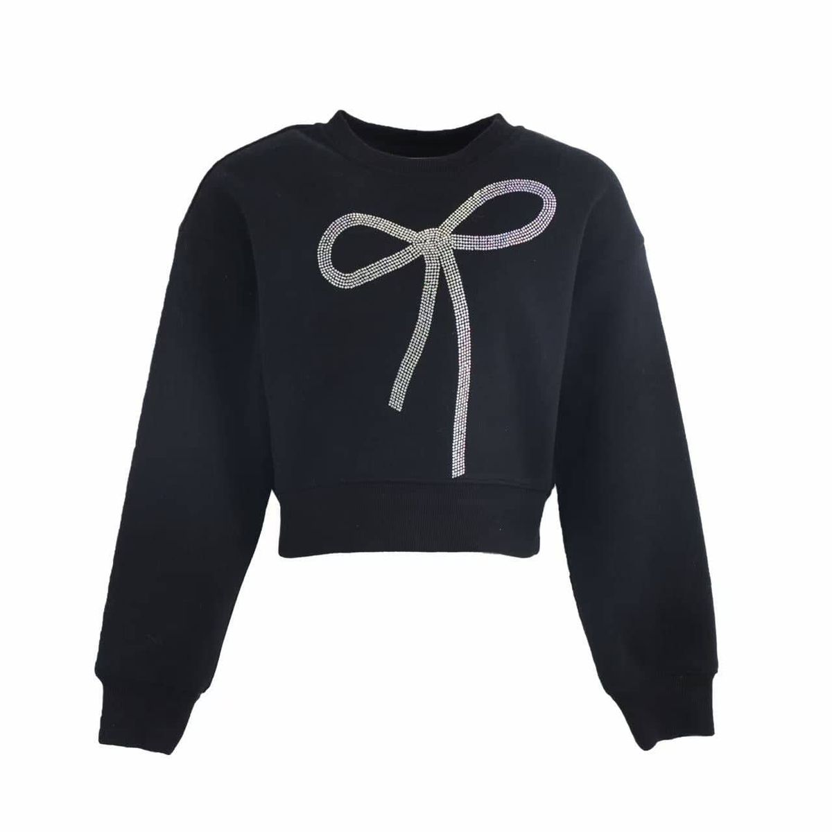 Lola & the boys : Sparkle Bow Sweatshirt