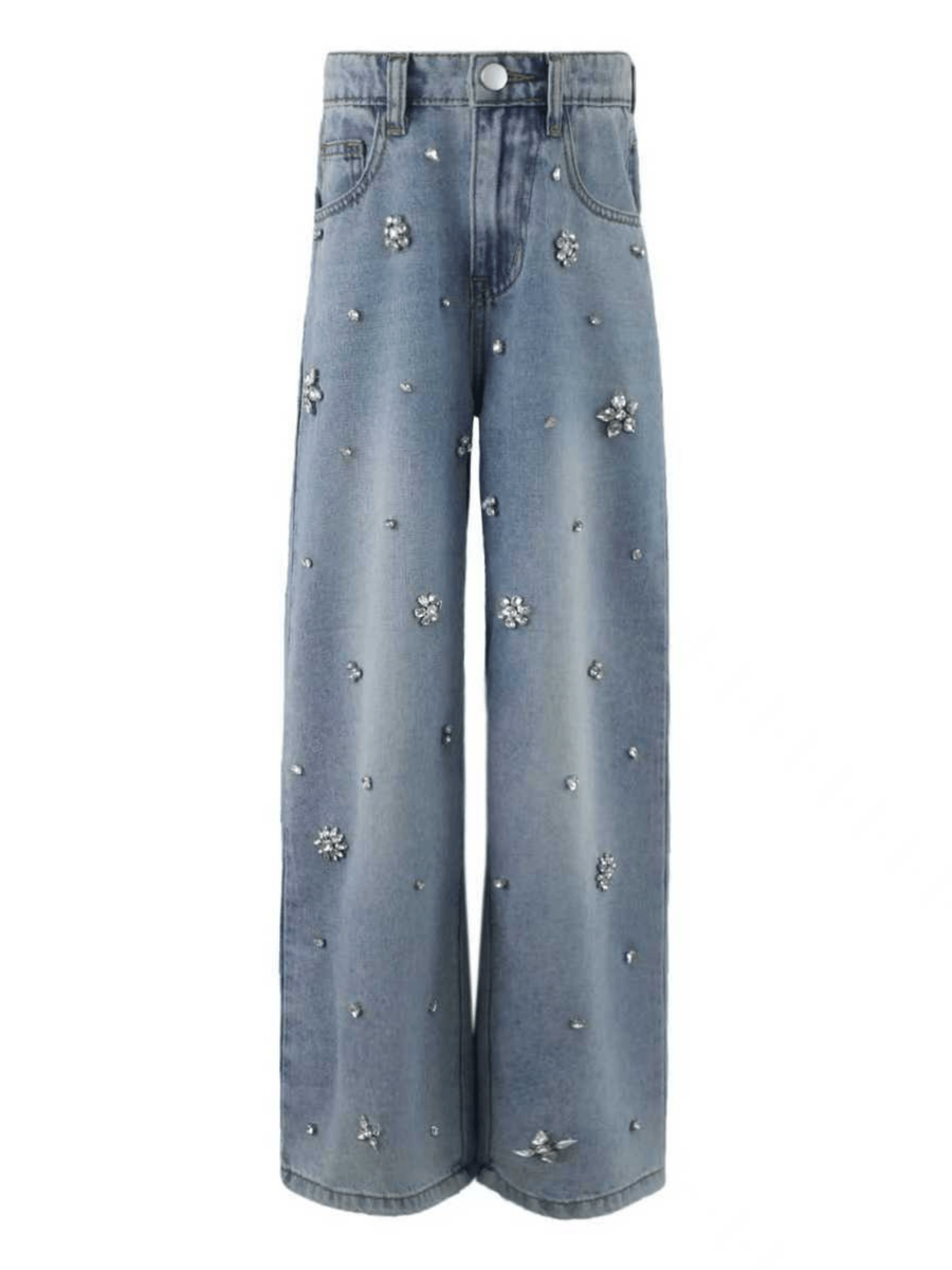 Lola & the boys : Crystal Flower Jeans