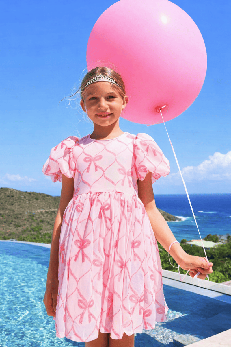 Lola & the boys : Sparkle Pretty Bows Dress
