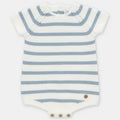MARTIN ARANDA : BLUE KNIT ONESIE