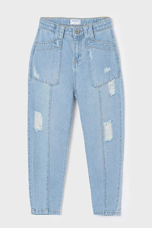 MAYORAL: GIRLS SLOUCHY JEANS