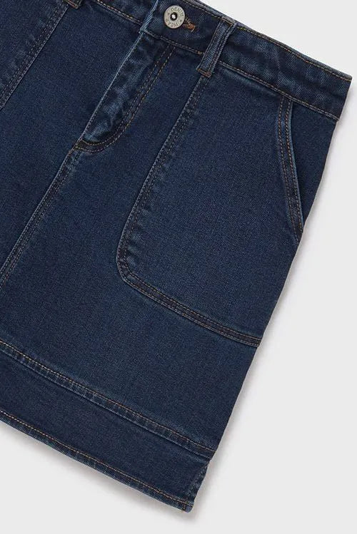 Mayoral: Dark Jean Skirt